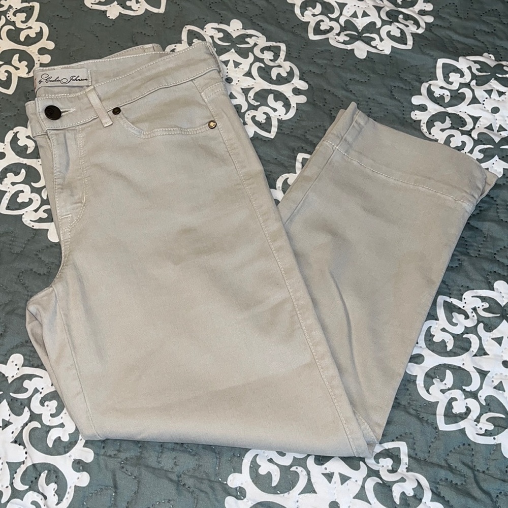 CJ by Cookie Johnson Cropped Jeans